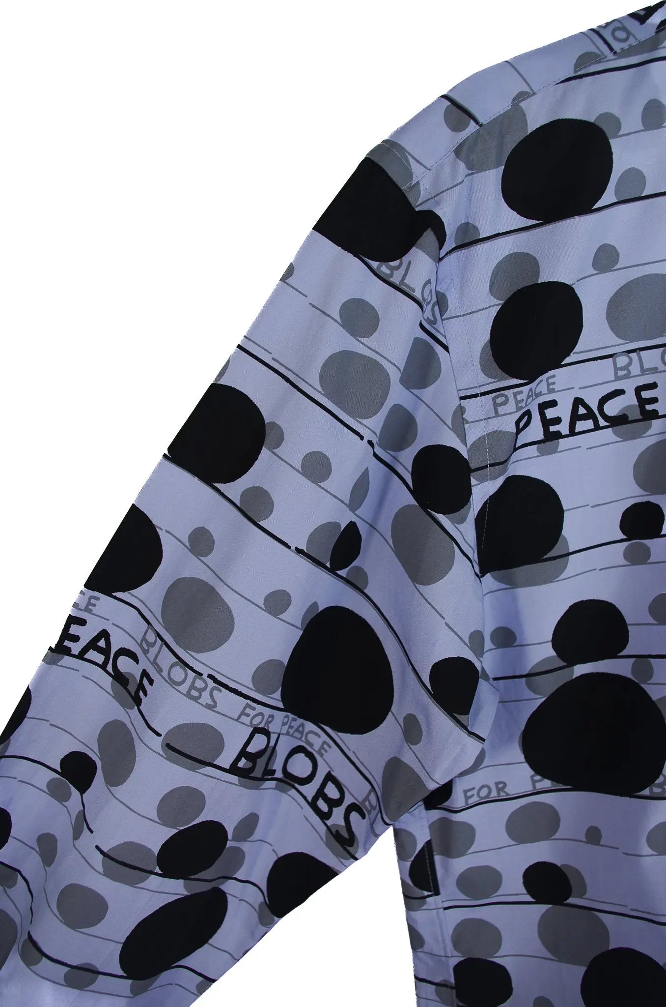 Chemise à imprimé “Peace” – COMME des GARÇONS HOMME DEUX x David Shrigley (AD2021)