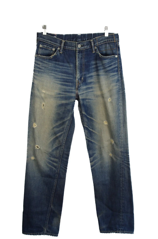 Jean Visvim – Patch Python Véritable – Selvedge Japonais