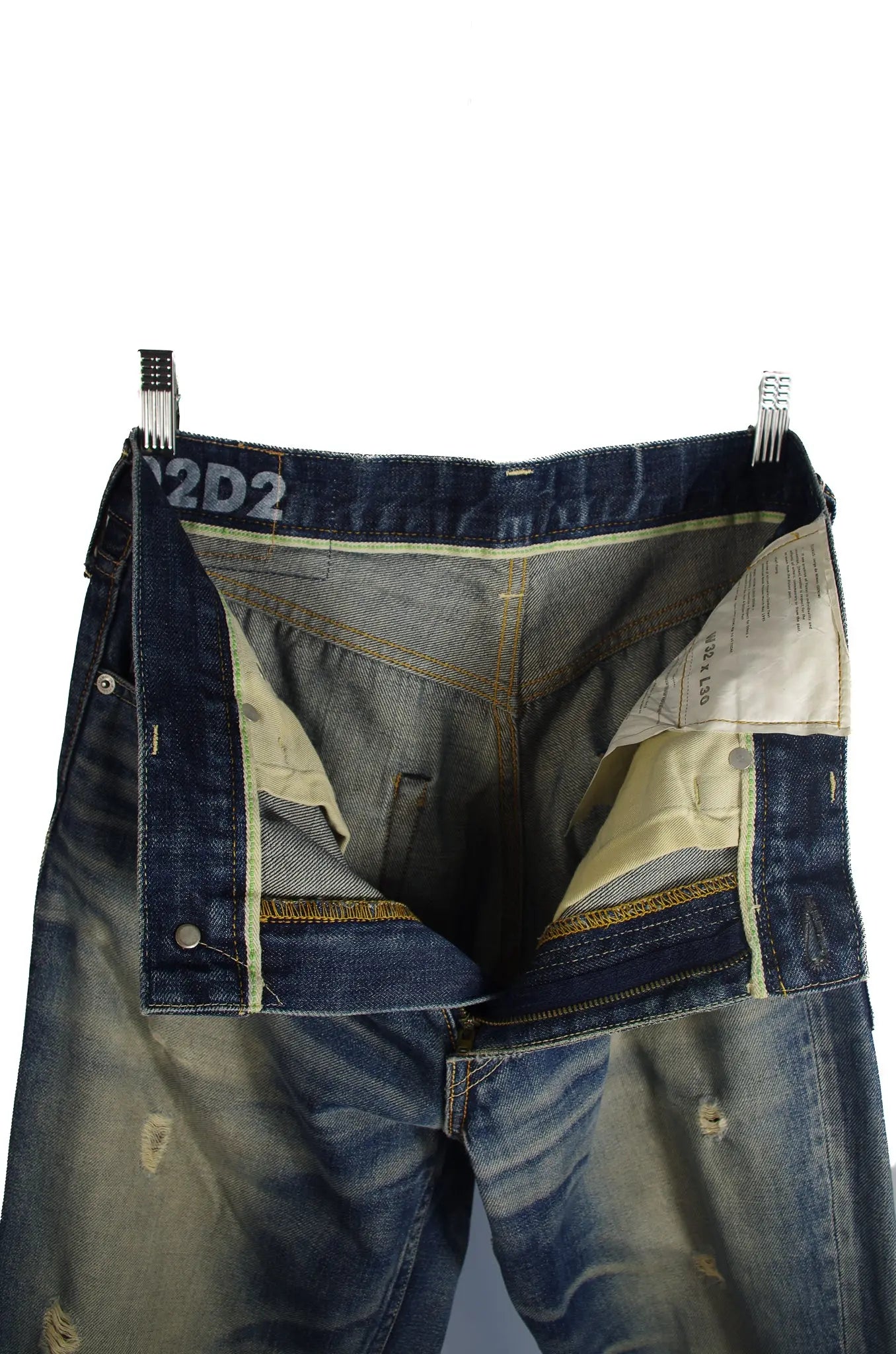 Jean Visvim – Patch Python Véritable – Selvedge Japonais