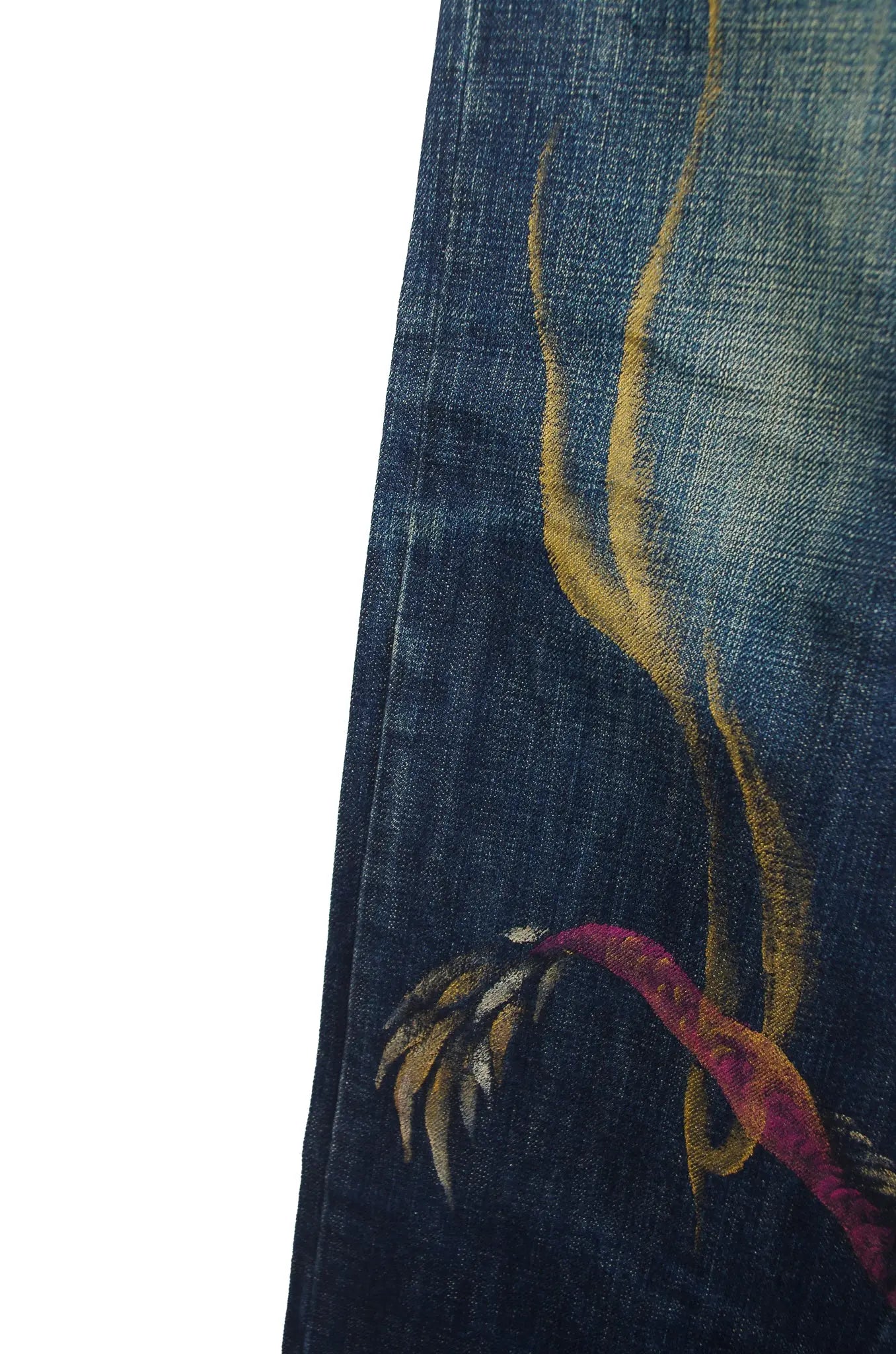Jean japonais KYODEN INC – Dragon peint à la main