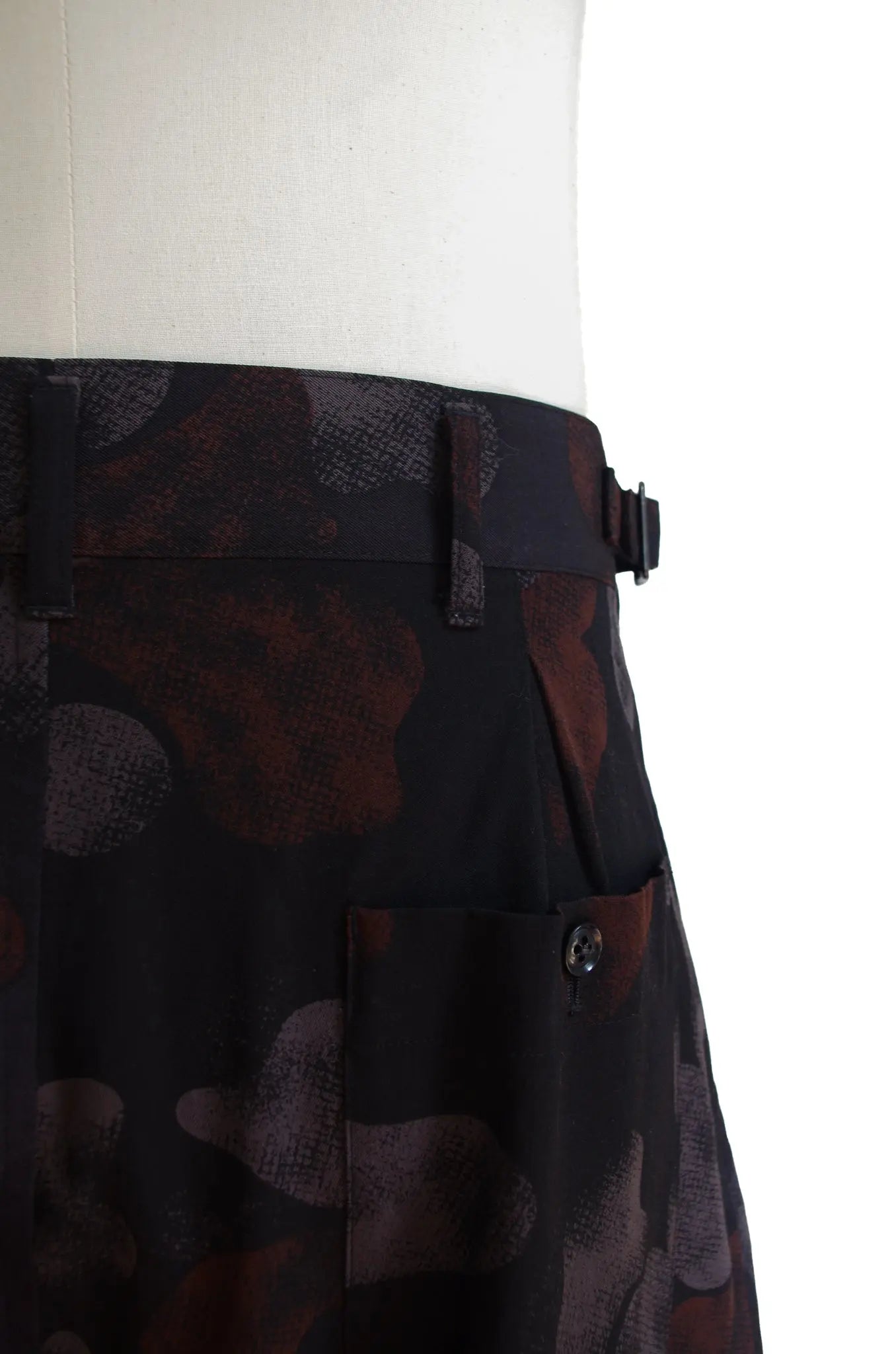 Pantalon camouflage ample – Yohji Yamamoto AD2007