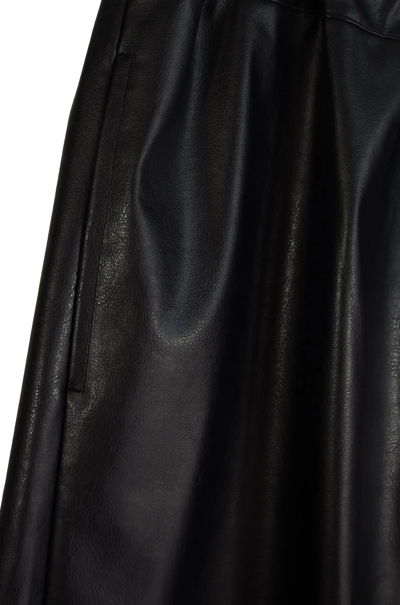 Pantalon large effet cuir – COMME des GARÇONS (AD2024)