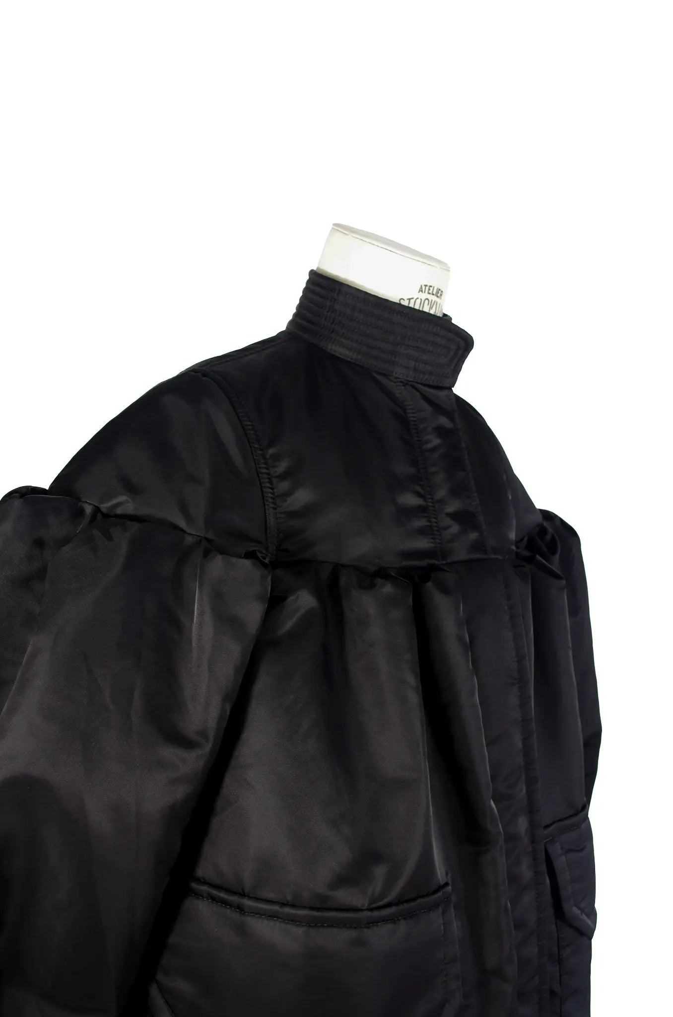 Parka longue oversize matelassée Sacai – Défilé FW2022