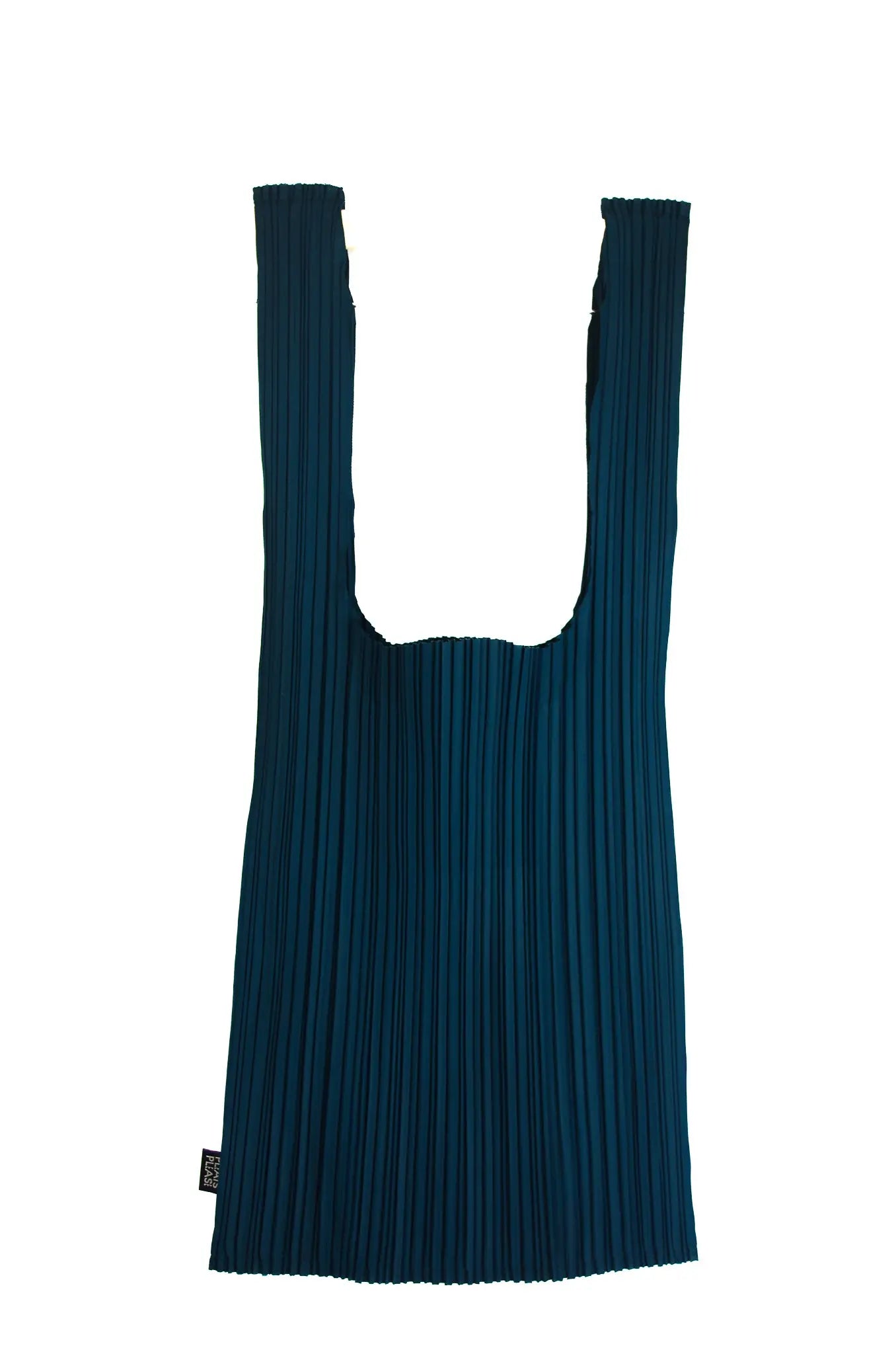Sac plissé bleu pétrole – Pleats Please ISSEY MIYAKE