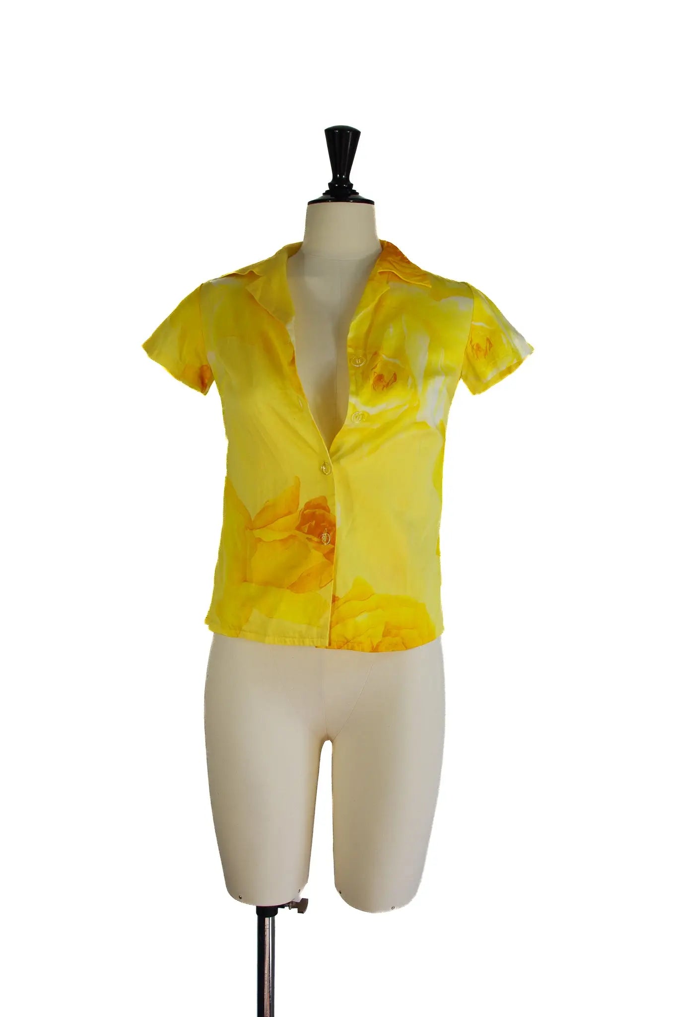 Chemise à imprimé rose jaune – Agnès b. 