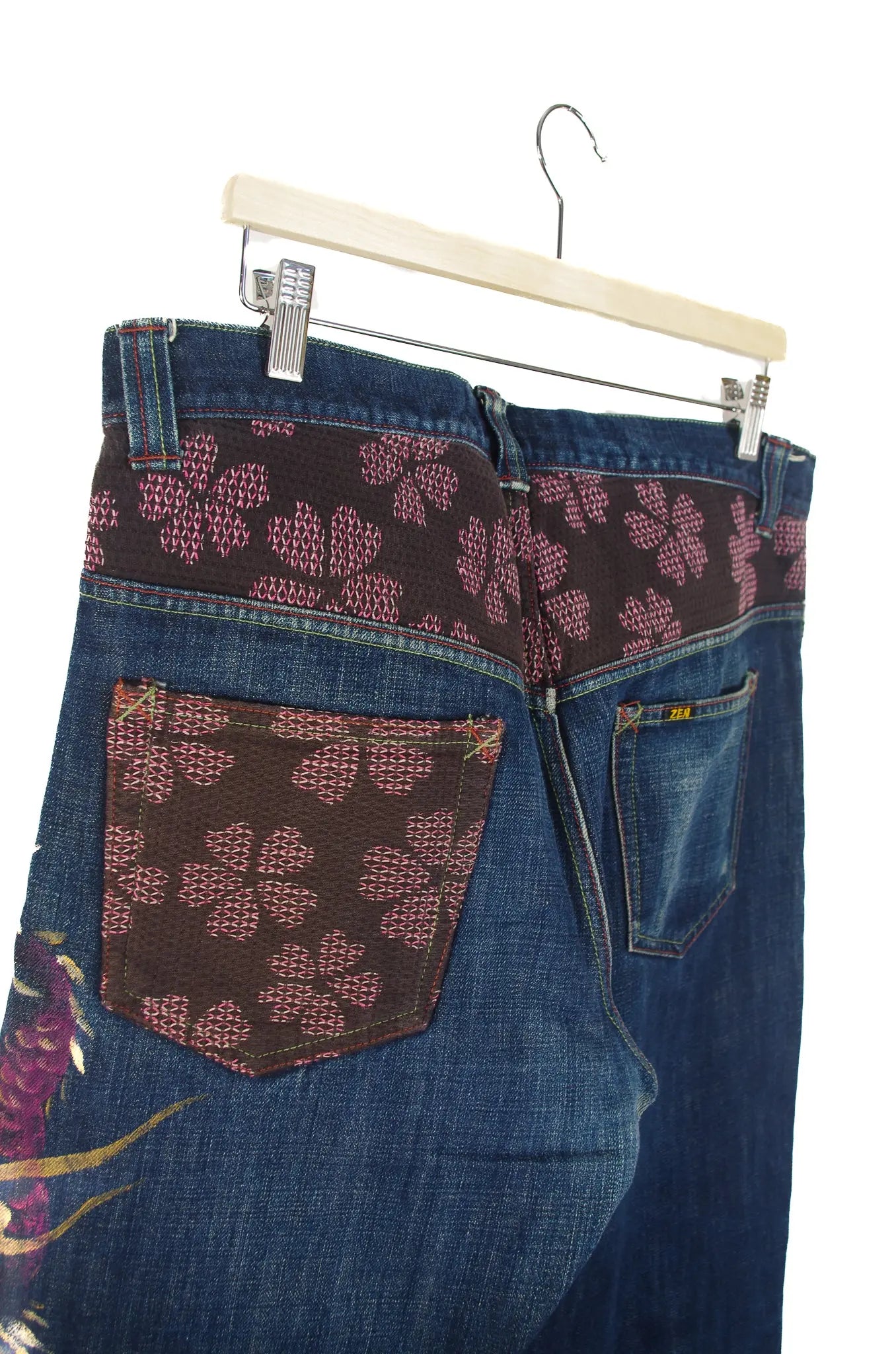 Jean japonais KYODEN INC – Dragon peint à la main 