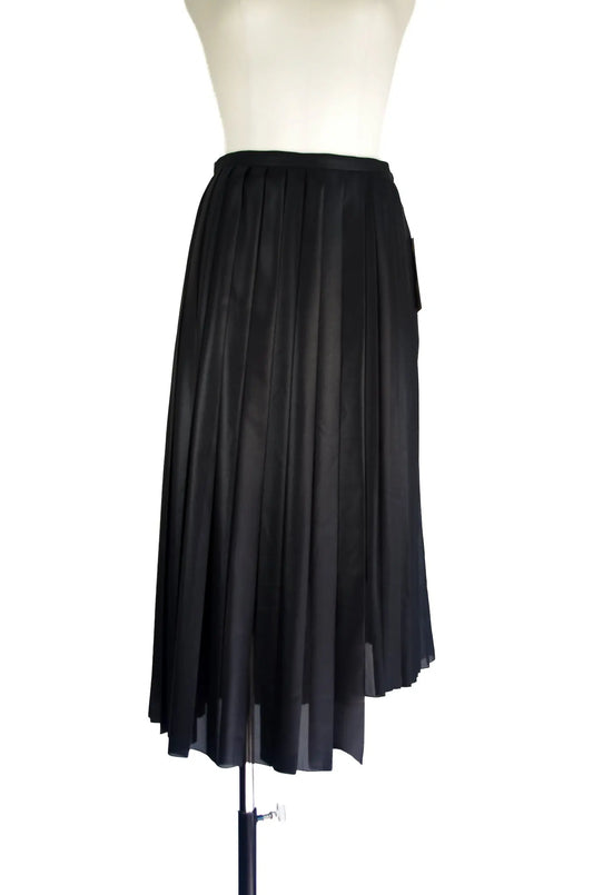 Jupe plissée noire – TOMORROWLAND (Neuve avec étiquette) 