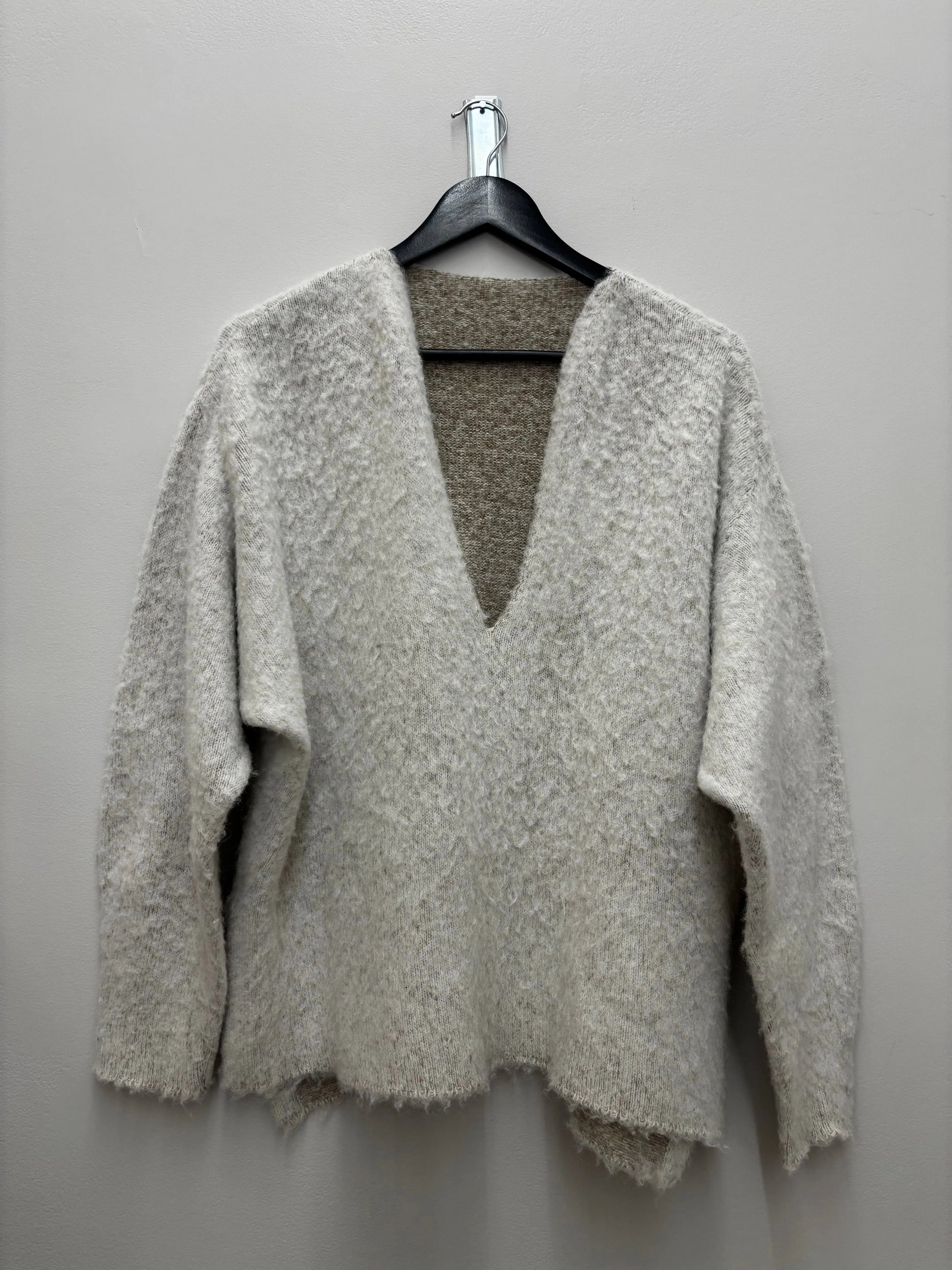 Mame Kurogouchi – Brushed Alpaca Knitted Top – Pre-Fall 2023 