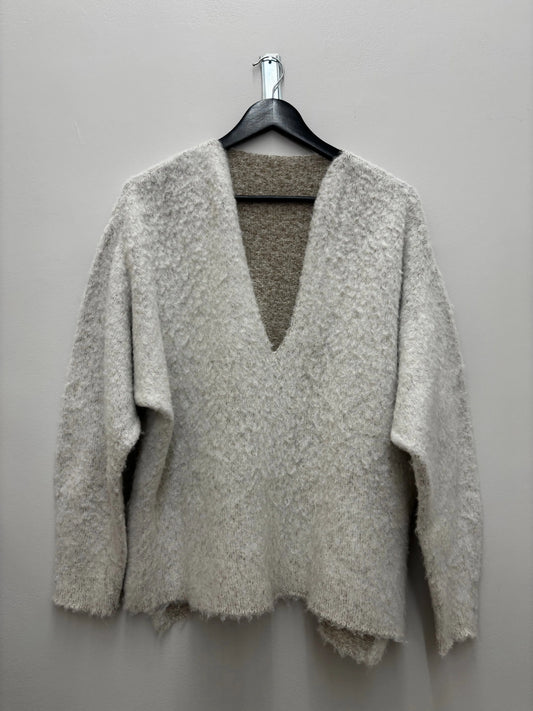 Mame Kurogouchi – Brushed Alpaca Knitted Top – Pre-Fall 2023 