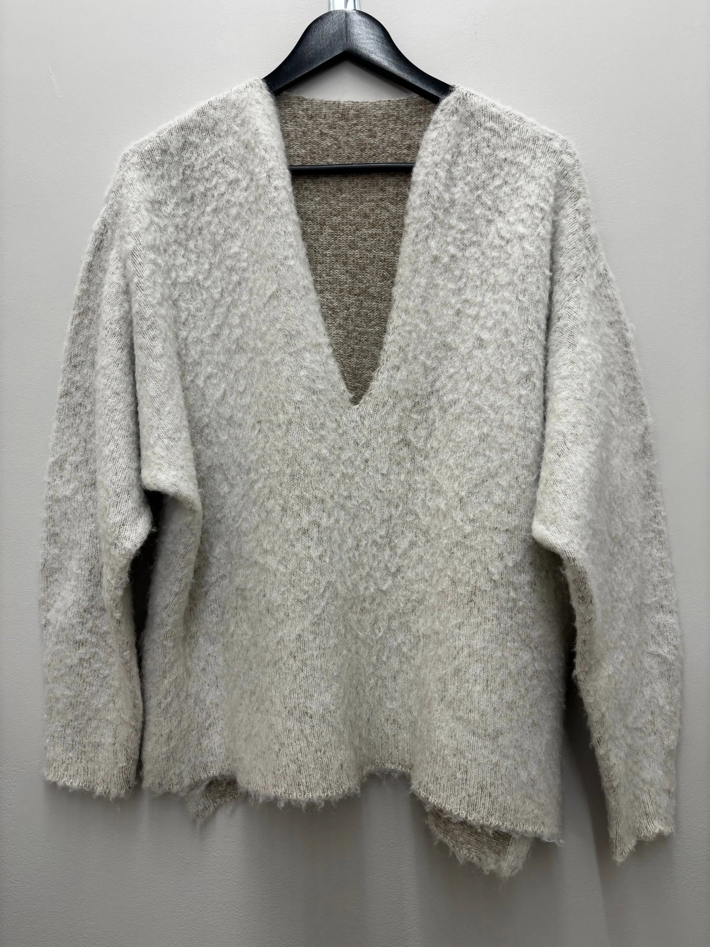 Mame Kurogouchi – Brushed Alpaca Knitted Top – Pre-Fall 2023 