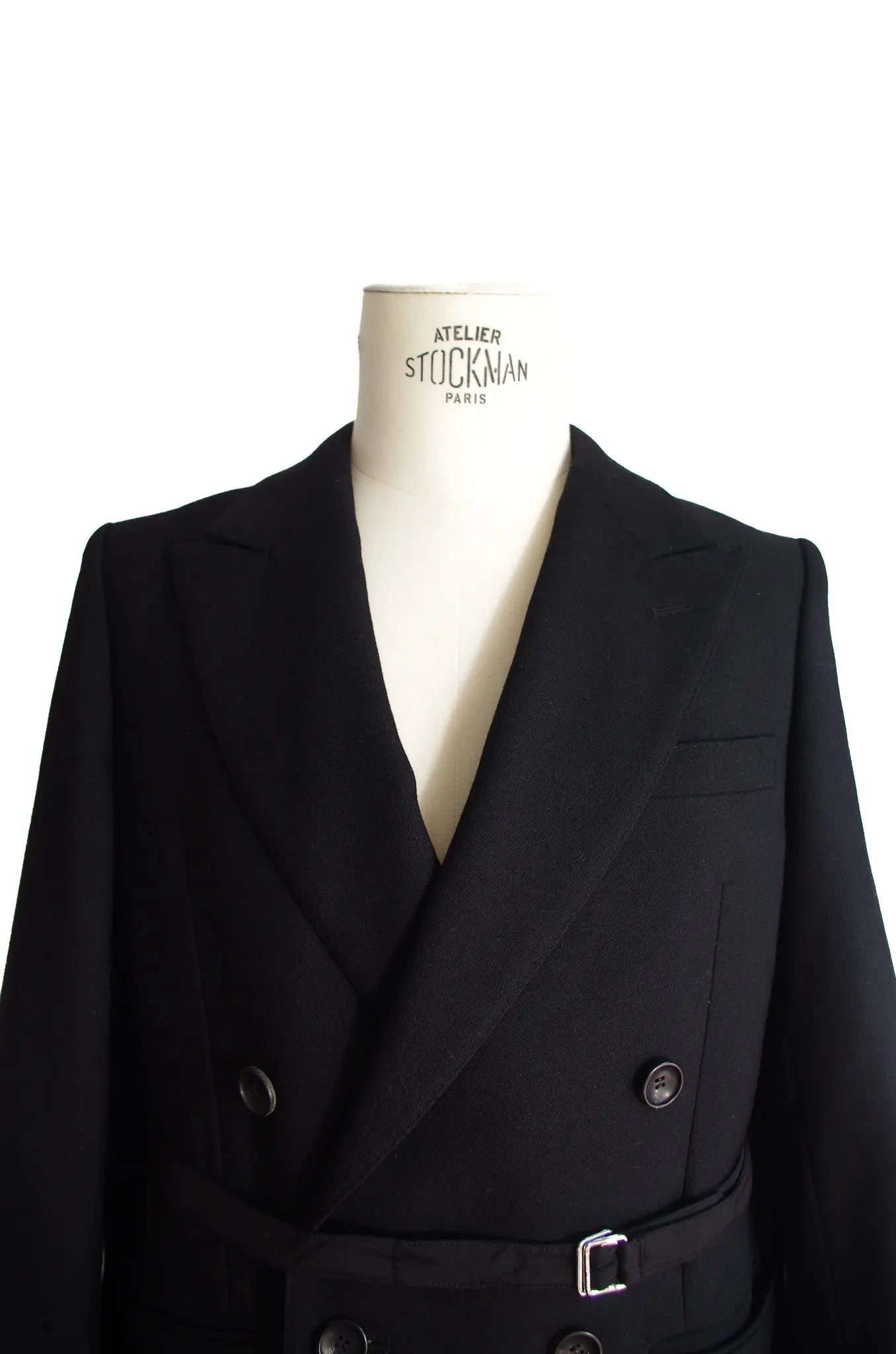 Manteau croisé en laine ceinturé – Beautiful People (CREATION–TOKYO) 