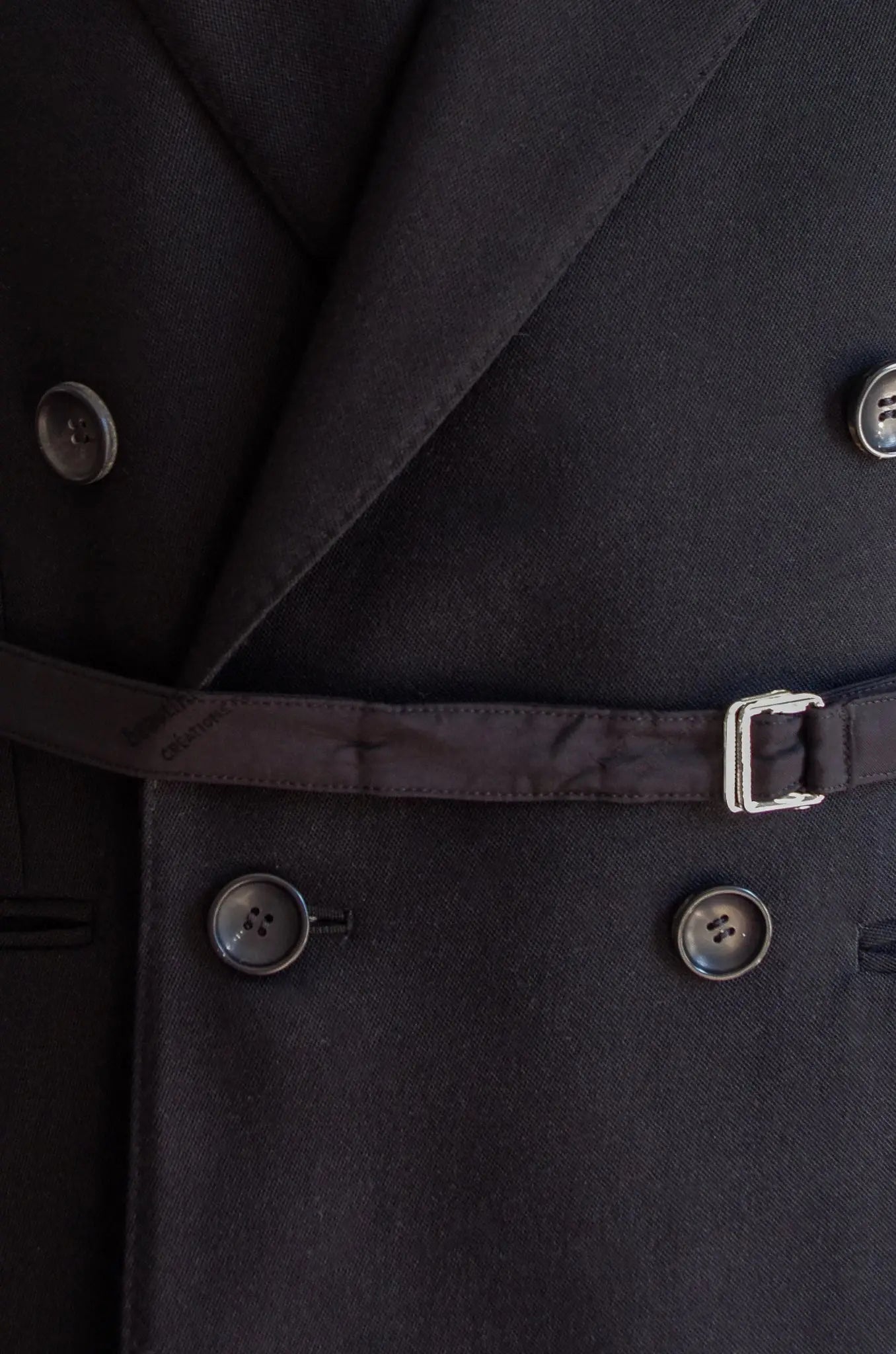 Manteau croisé en laine ceinturé – Beautiful People (CREATION–TOKYO) 