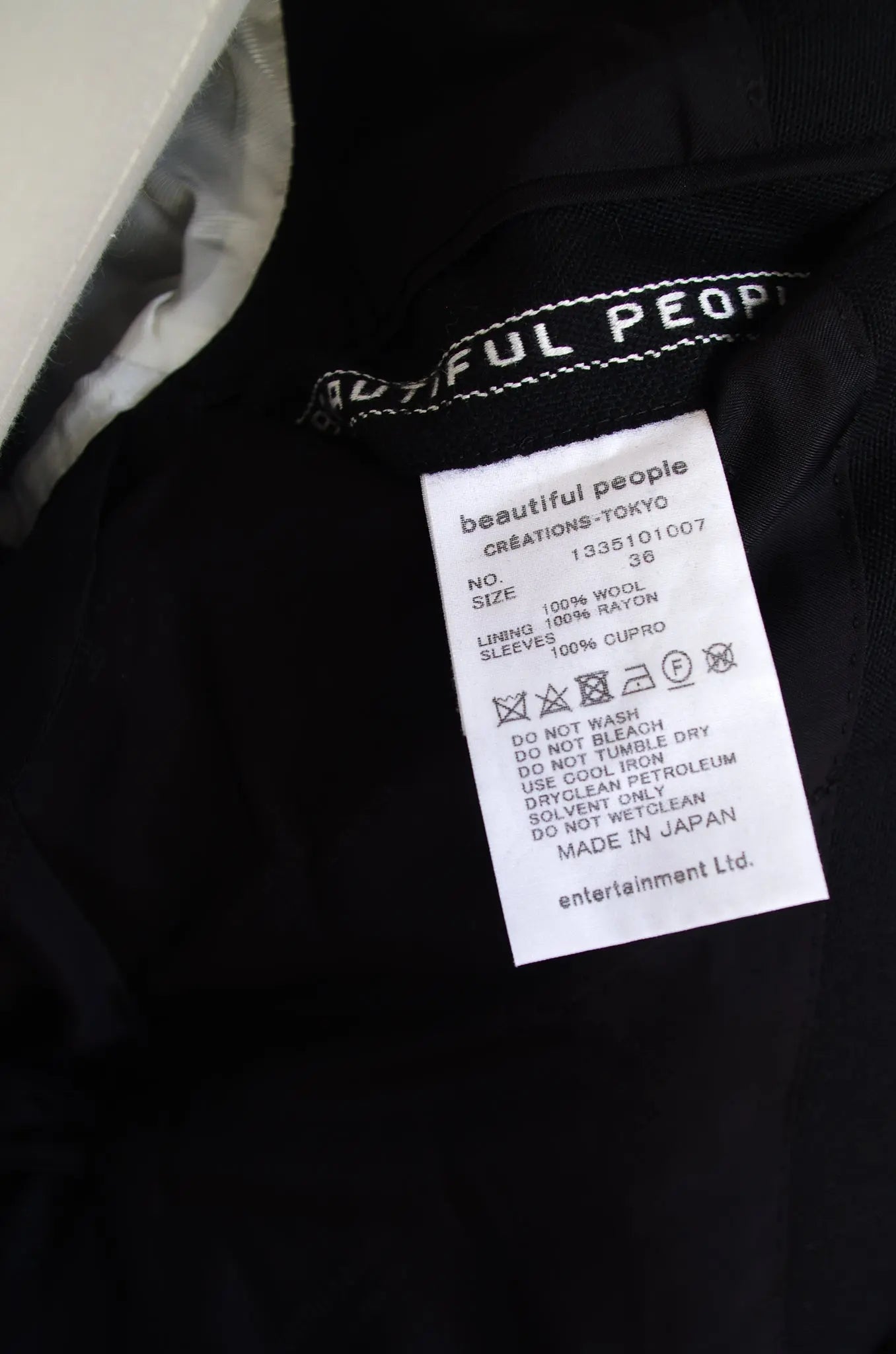 Manteau croisé en laine ceinturé – Beautiful People (CREATION–TOKYO) 