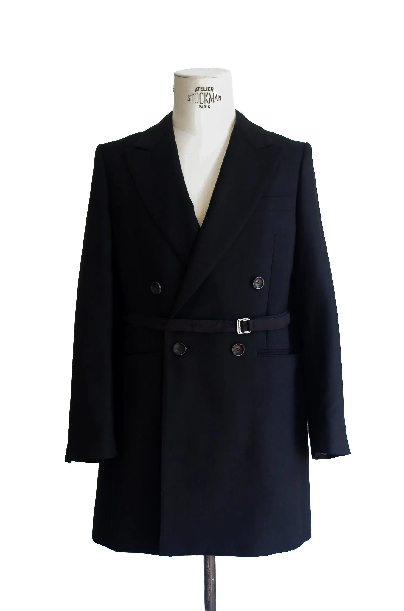 Manteau croisé en laine ceinturé – Beautiful People (CREATION–TOKYO) 