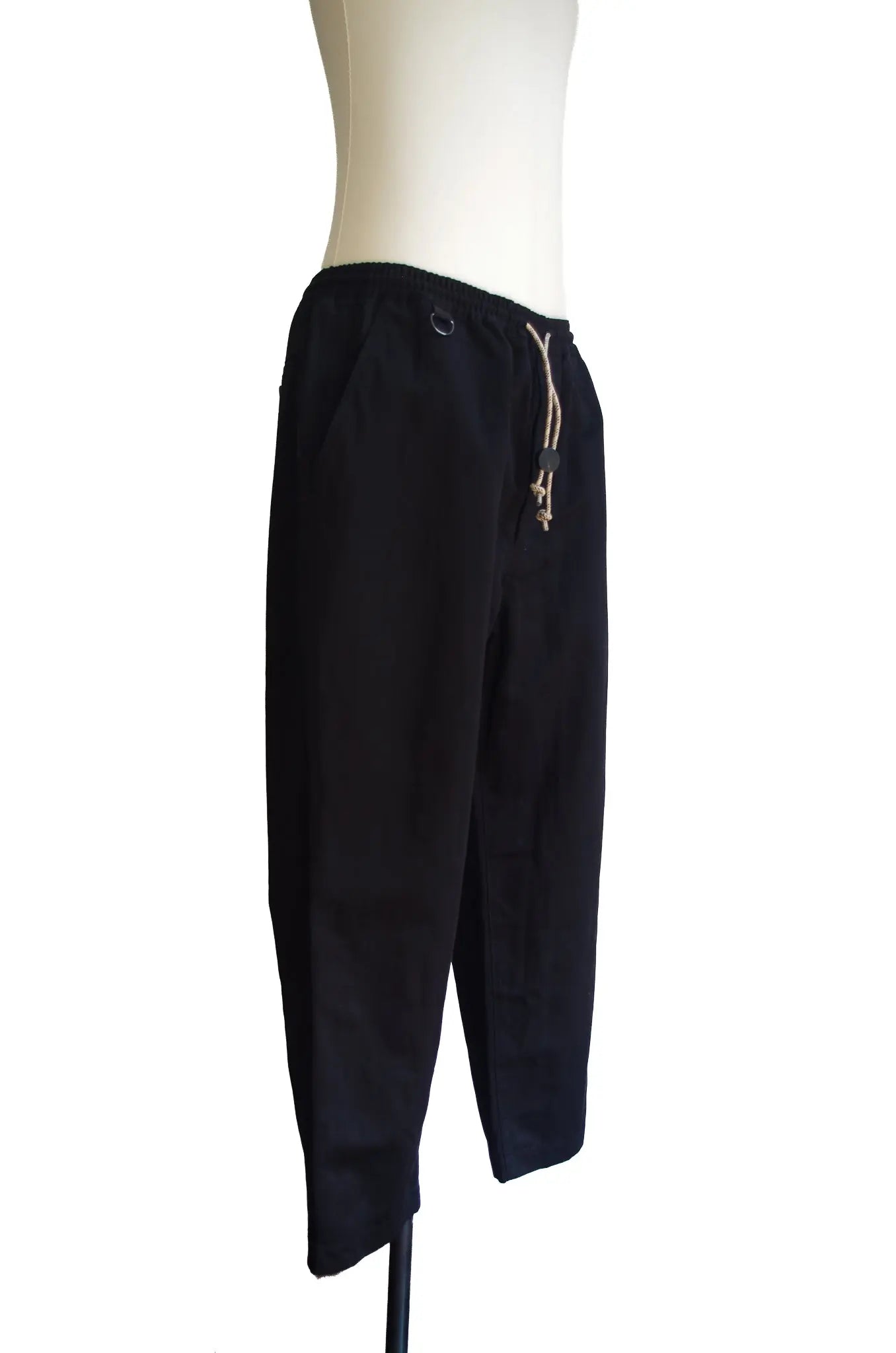 Pantalon Ceinturé Noir - COMME des GARÇONS HOMME (AD2023) 