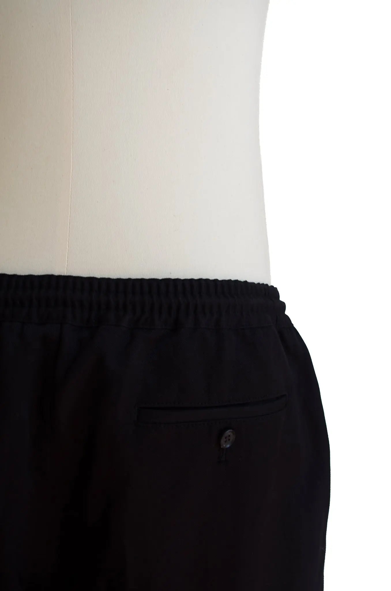 Pantalon Ceinturé Noir - COMME des GARÇONS HOMME (AD2023) 