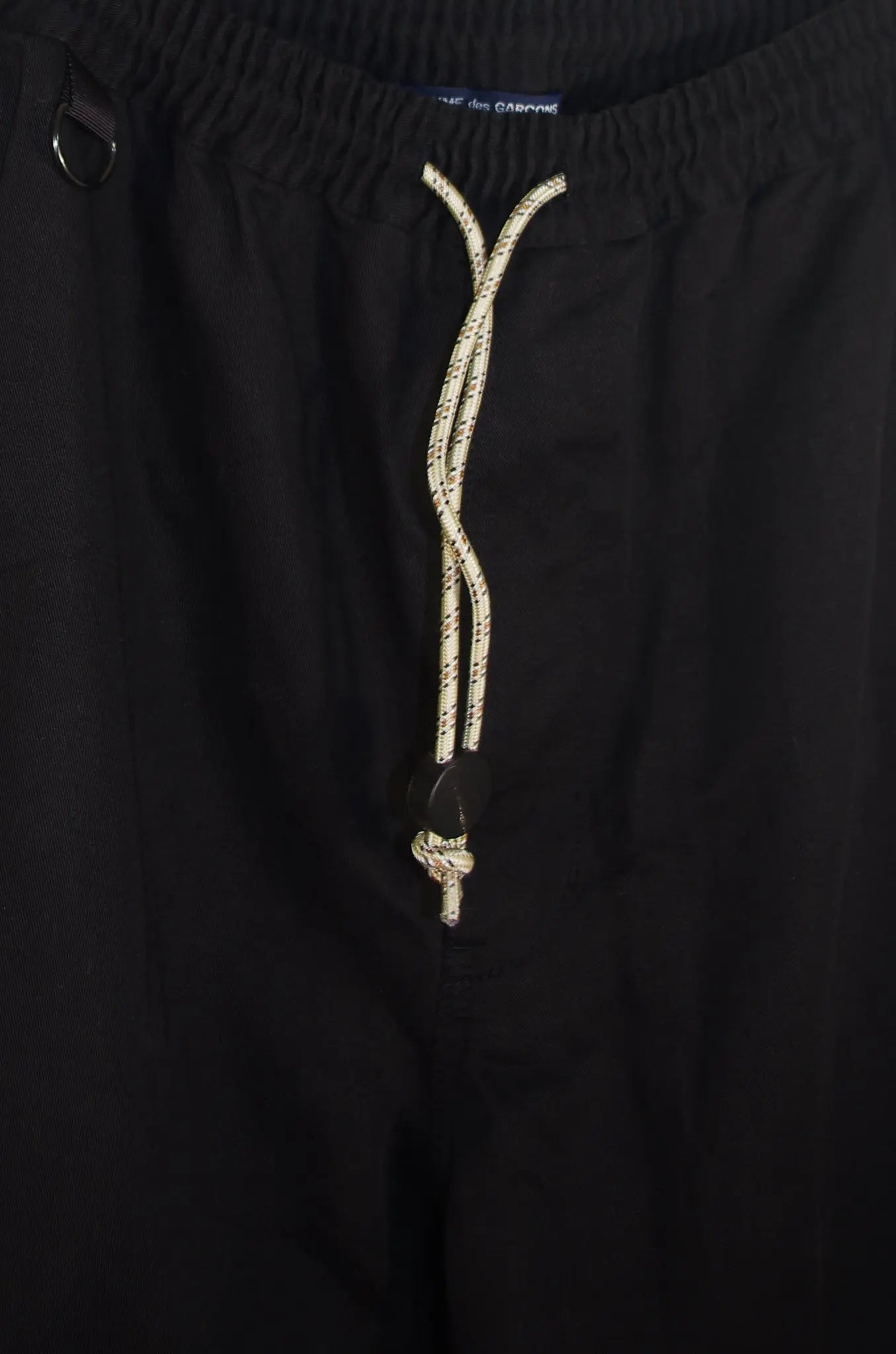 Pantalon Ceinturé Noir - COMME des GARÇONS HOMME (AD2023) 
