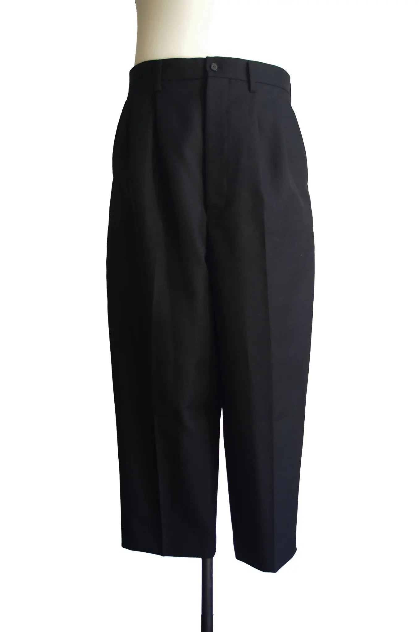 Pantalon Tailleur Drapé à Poches Boutonnées – JUNYA WATANABE MAN - COMME des GARÇONS AD2021 