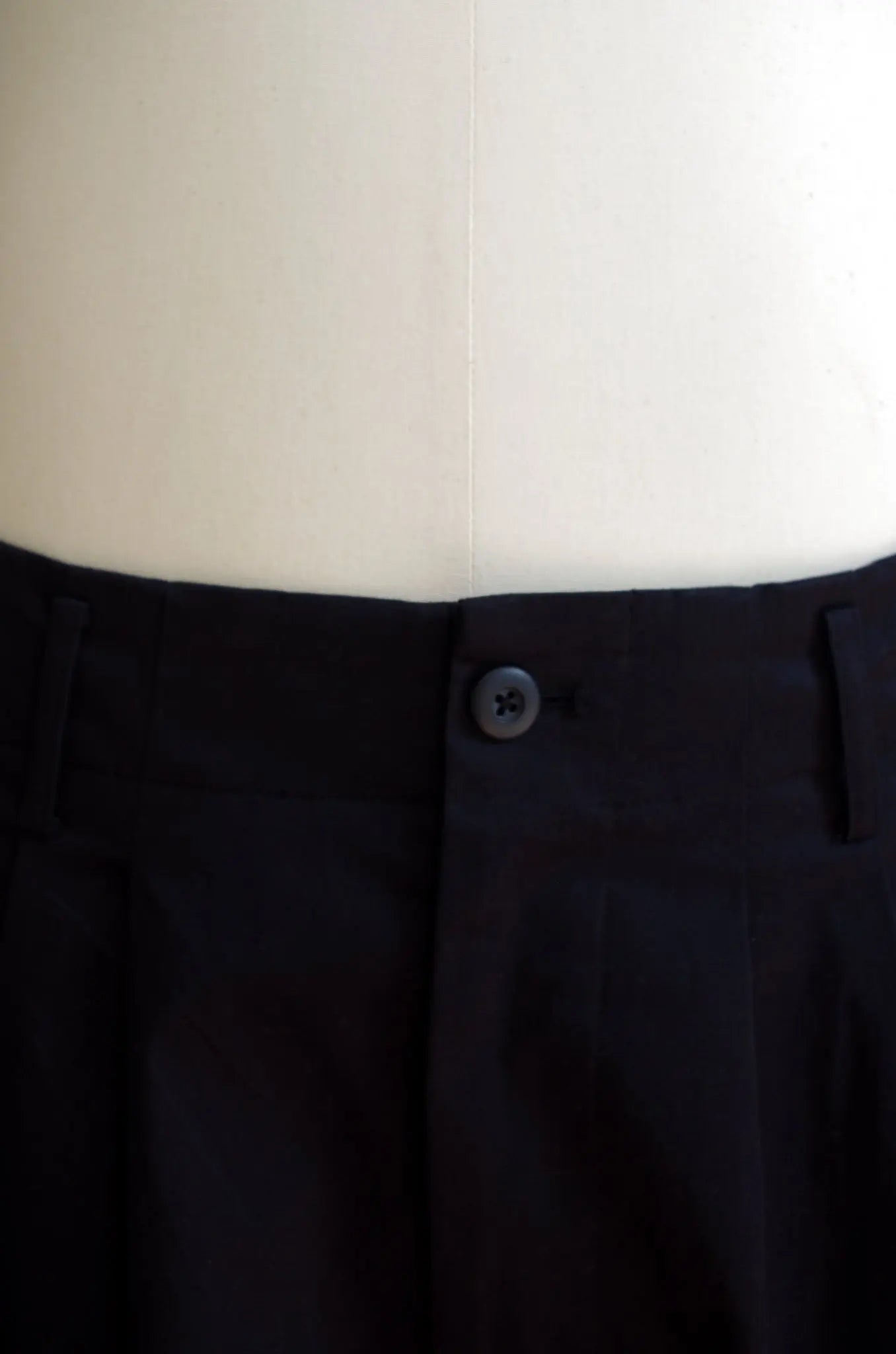 Pantalon Wide Noir – Yohji Yamamoto x New Era 