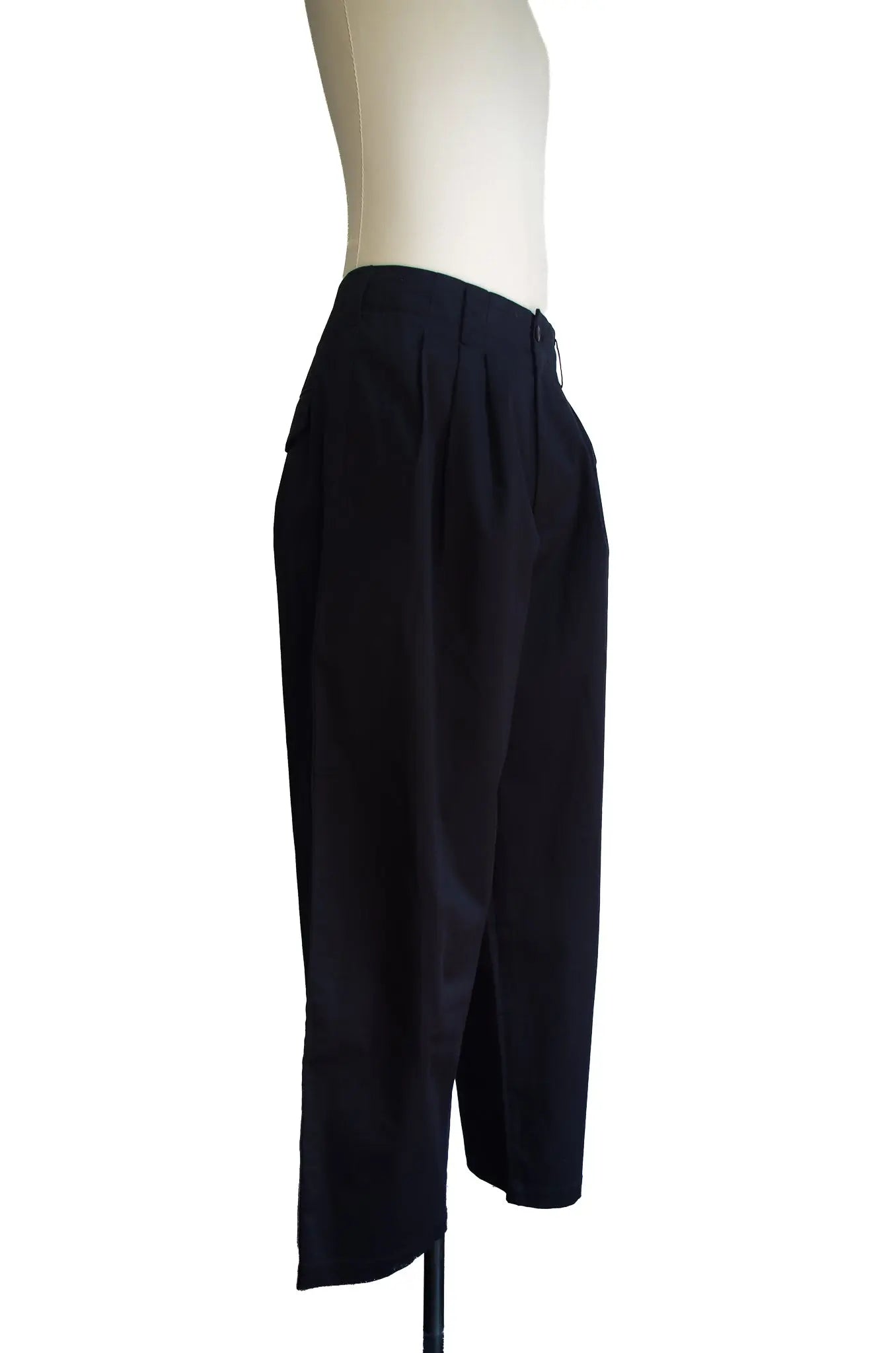 Pantalon Wide Noir – Yohji Yamamoto x New Era 