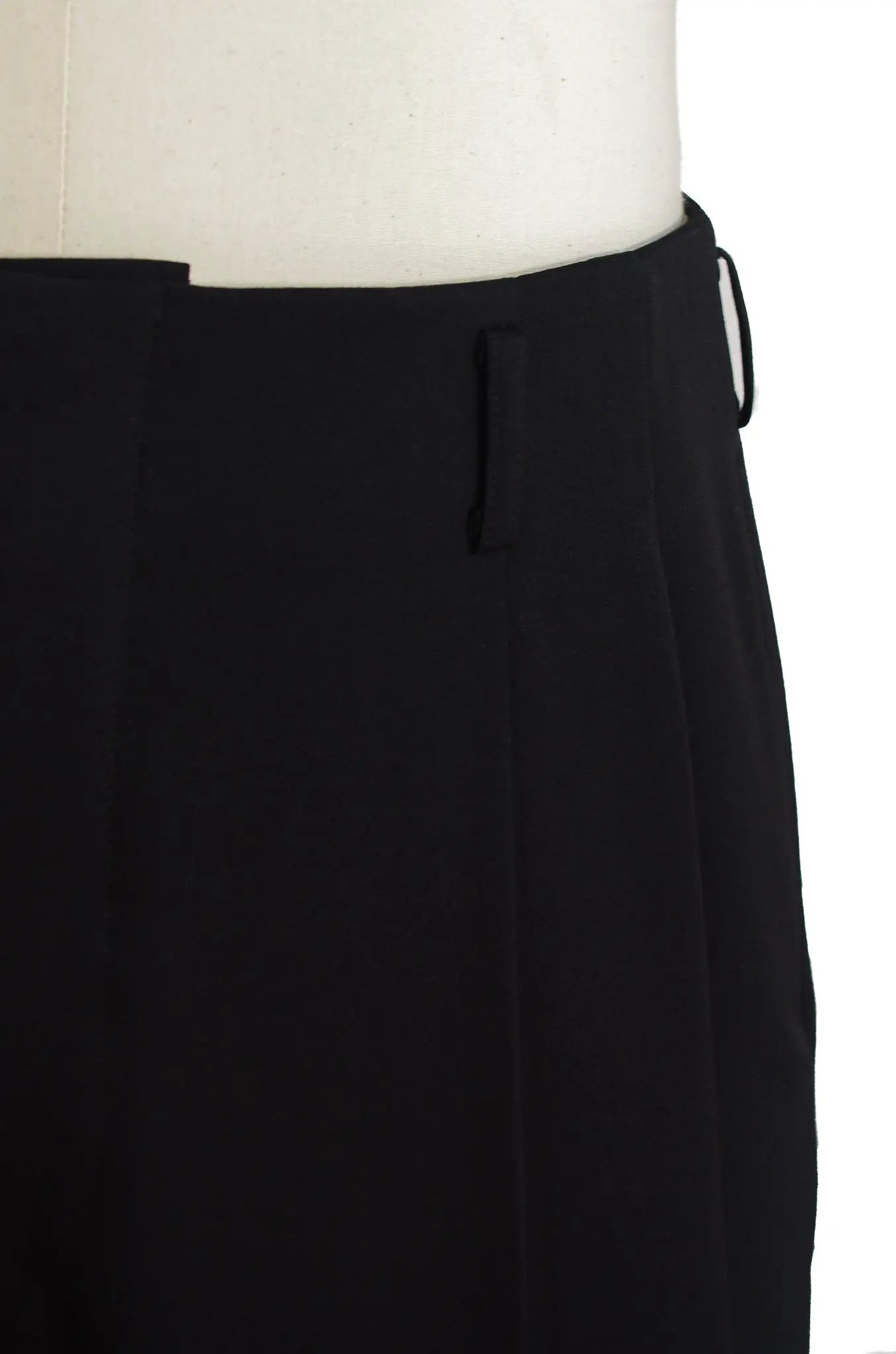 Pantalon volumes laine & cuir synthétique - COMME des GARÇONS HOMME PLUS (2019) 