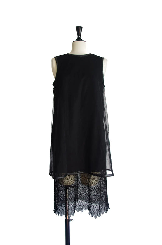 Robe filet & dentelle – noir kei ninomiya (AD2015) 