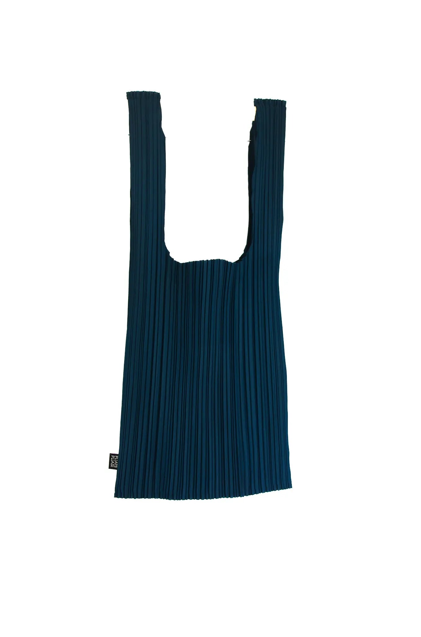 Sac plissé bleu pétrole – Pleats Please ISSEY MIYAKE 