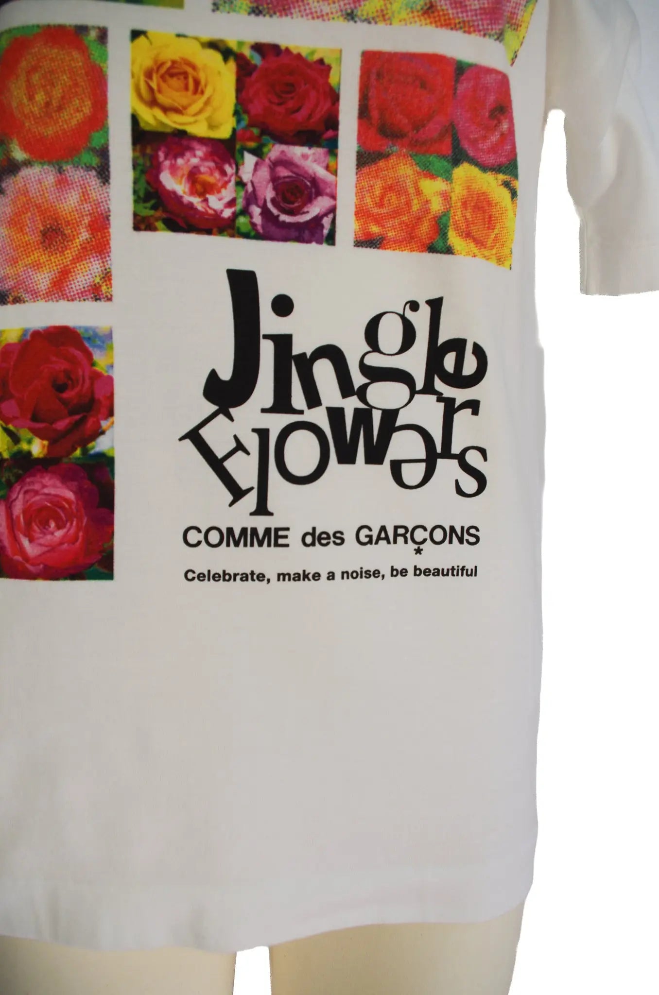 T-shirt COMME des GARÇONS COLLAB JINGLE FLOWERS 