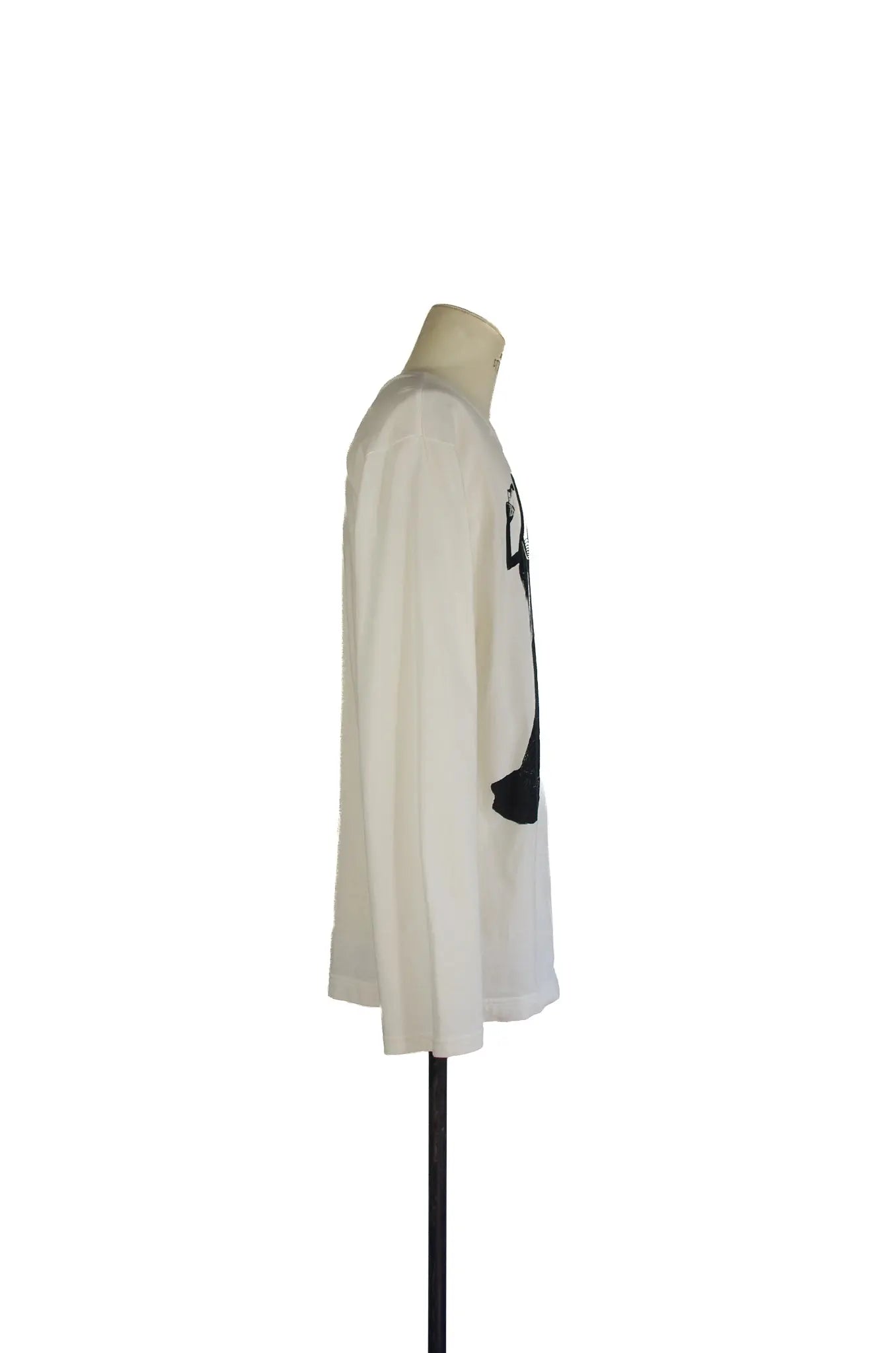 T-shirt long blanc Yohji Yamamoto  – “My work comes from something…” 