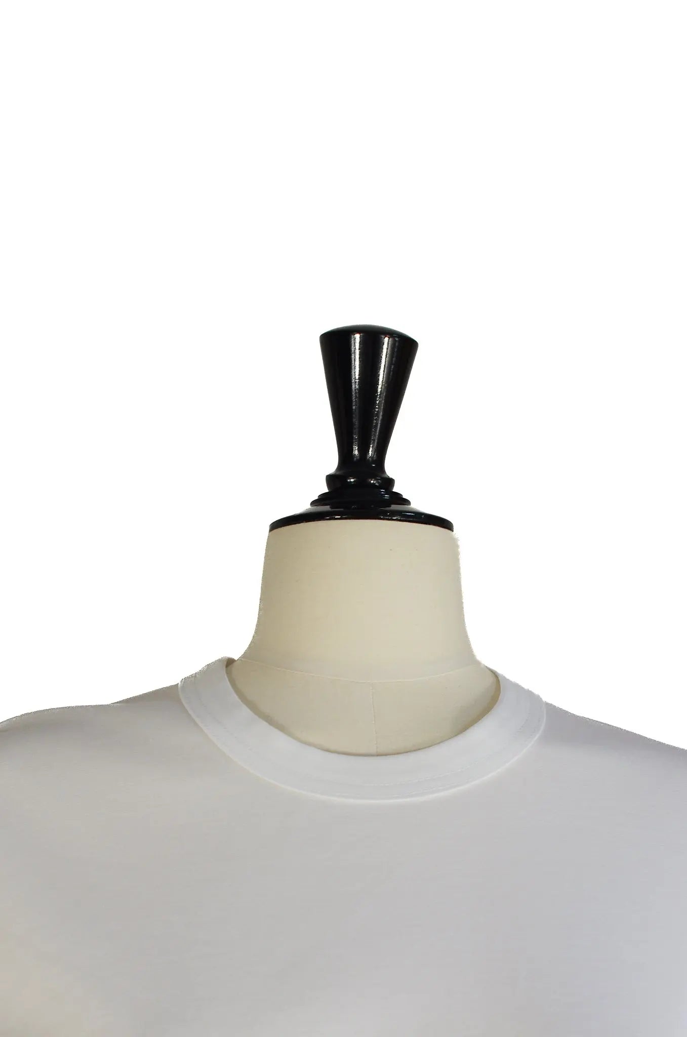 Top Blanc Neuf à Manches Volumineuses en Tulle – noir kei ninomiya (Made in Japan, AD2023) 