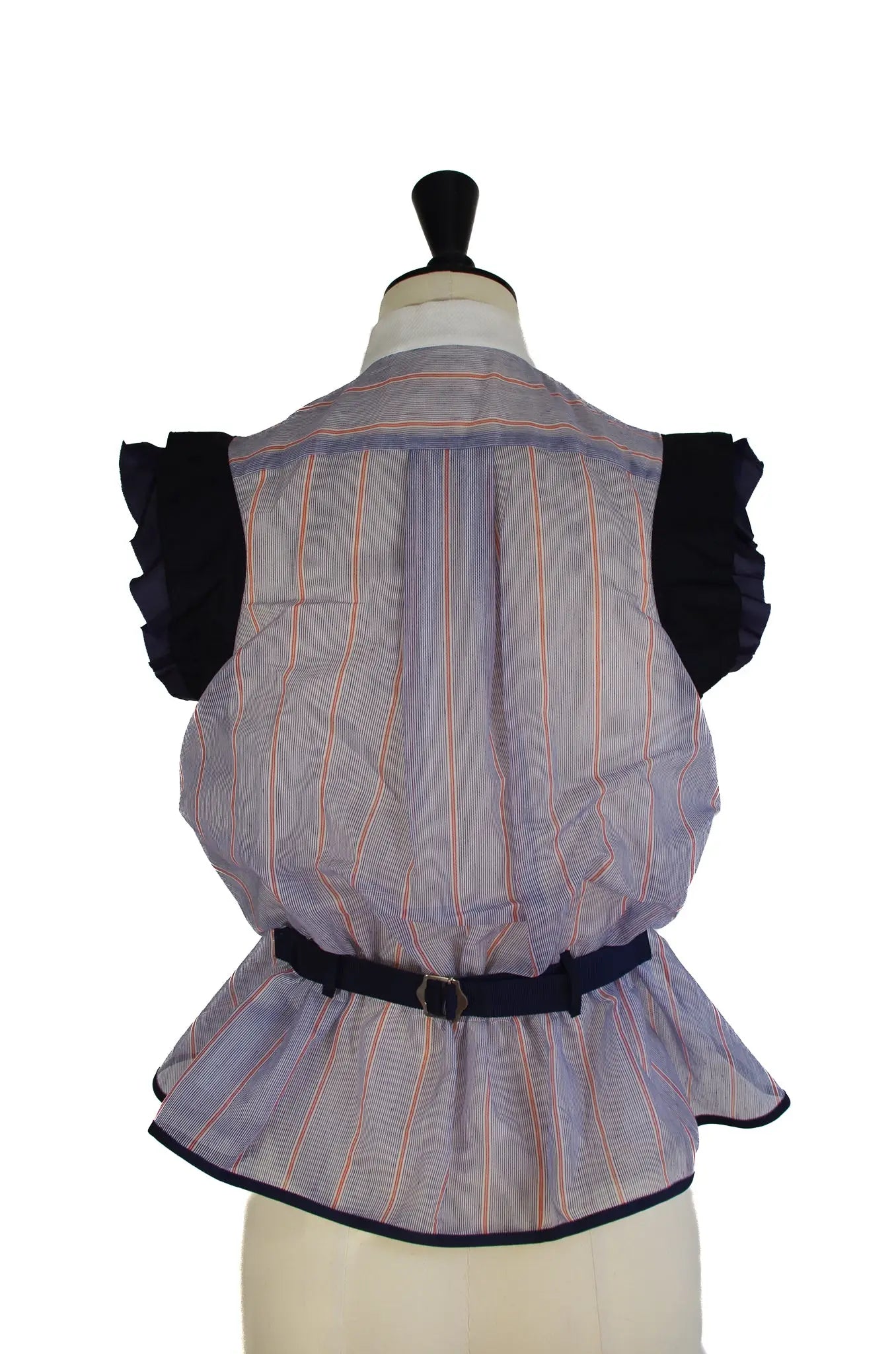Top Chemise Hybride Sans Manches à Bretelles – Sacai AD2019 