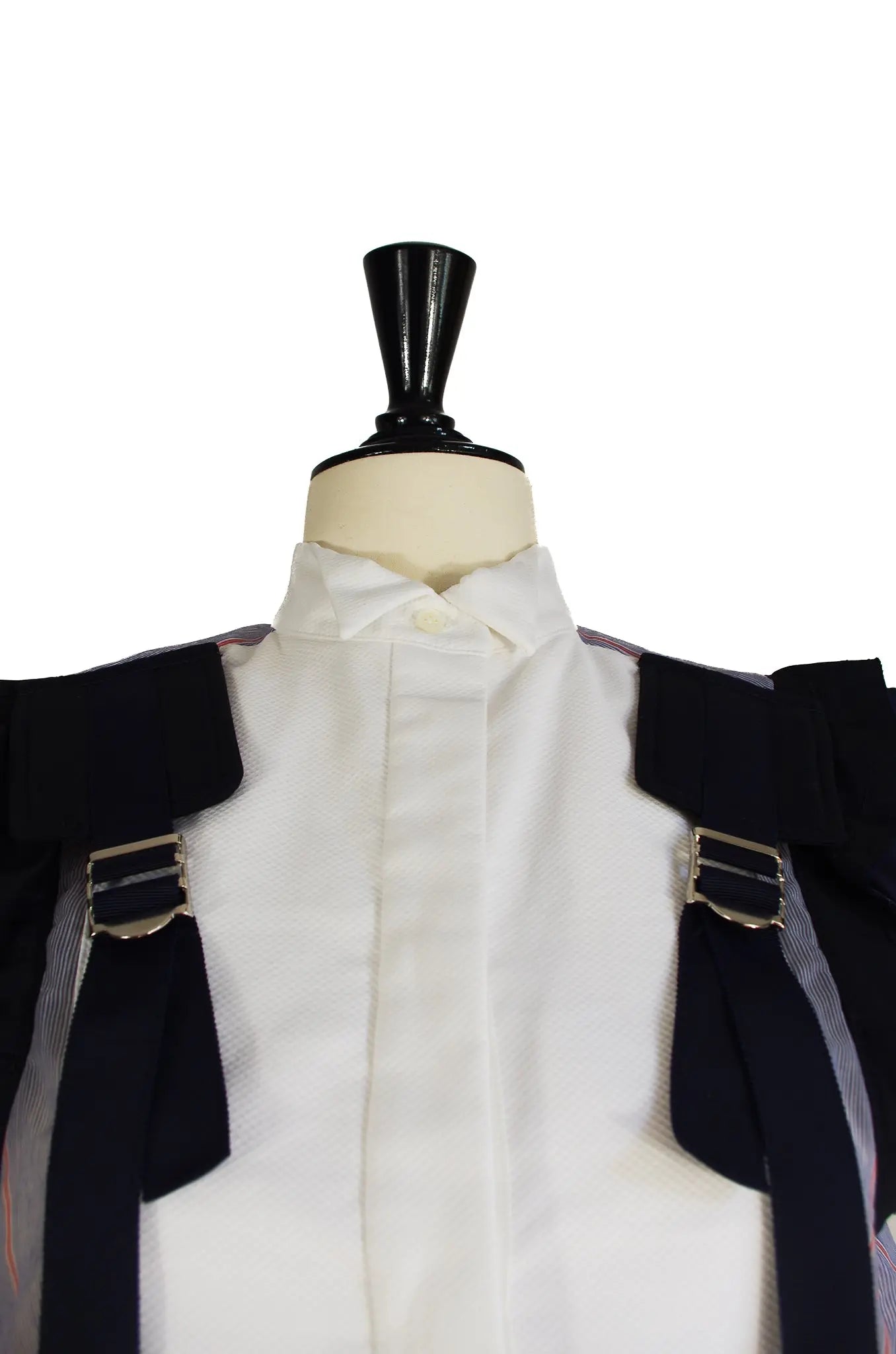 Top Chemise Hybride Sans Manches à Bretelles – Sacai AD2019 