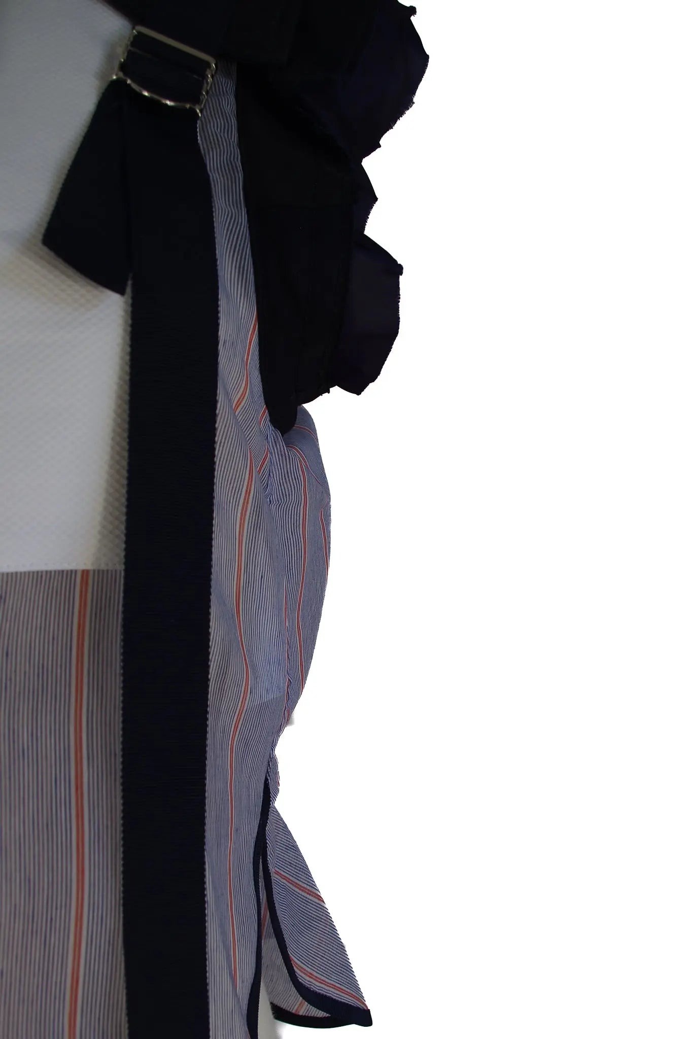 Top Chemise Hybride Sans Manches à Bretelles – Sacai AD2019 