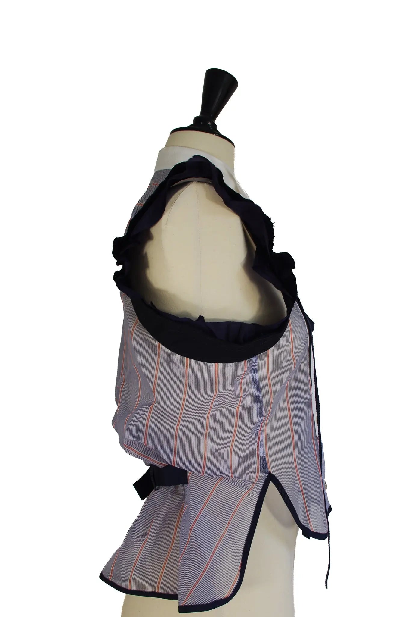 Top Chemise Hybride Sans Manches à Bretelles – Sacai AD2019 