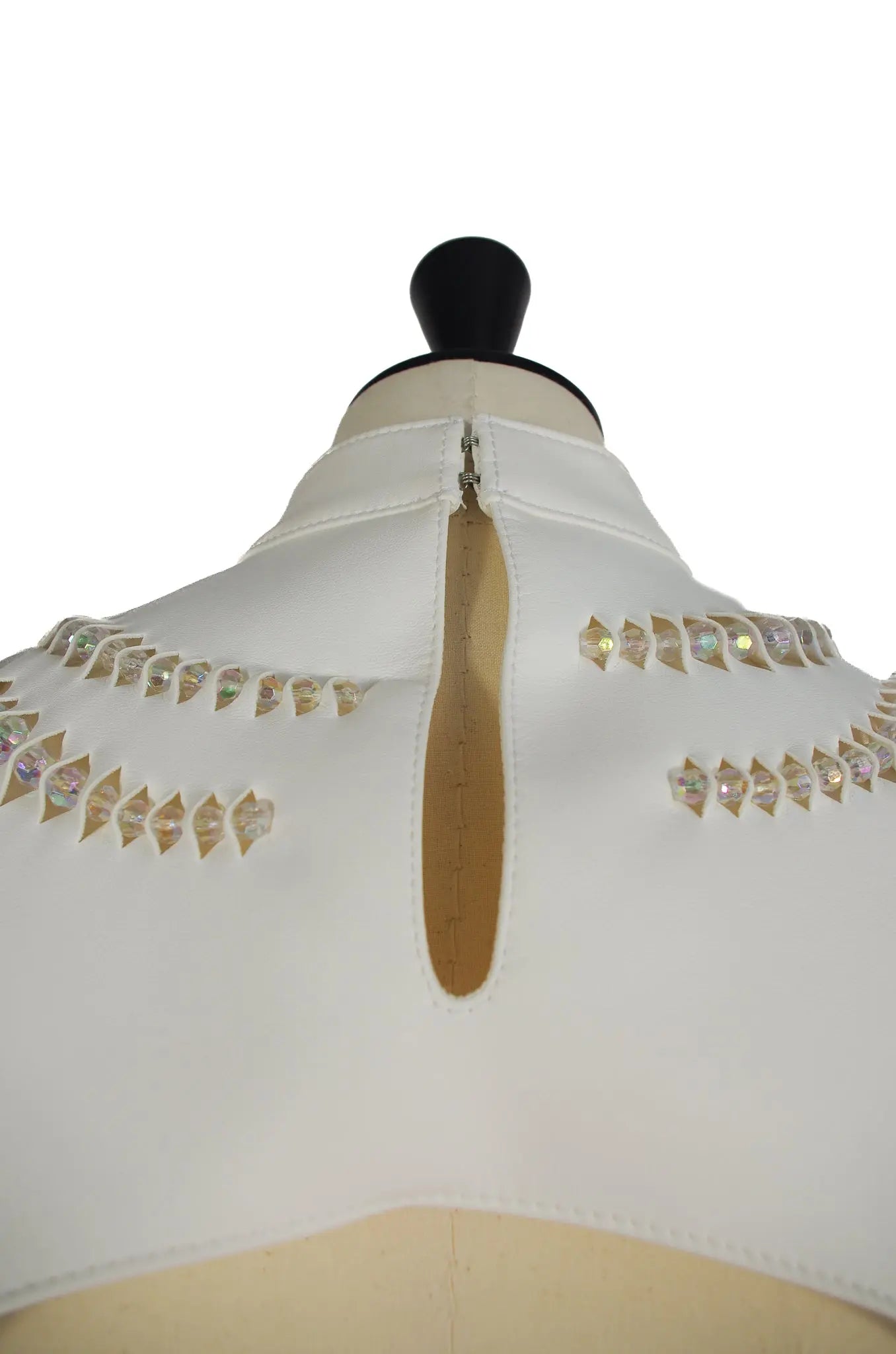 Top Sculptural à Cristaux – noir kei ninomiya AD2019 