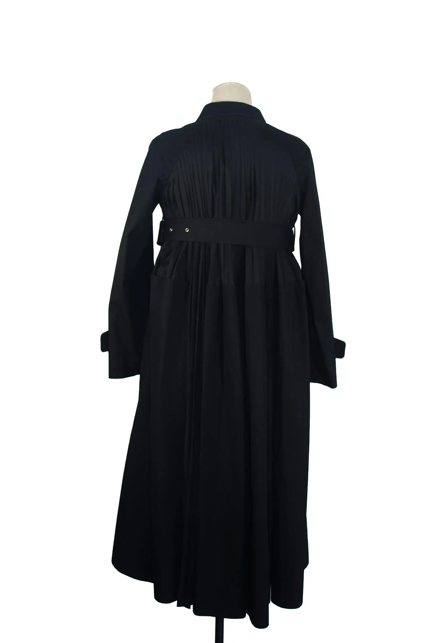Trench Coat - Sacai 22‑06132 “Pleated‑Back”  (AD 2022) 