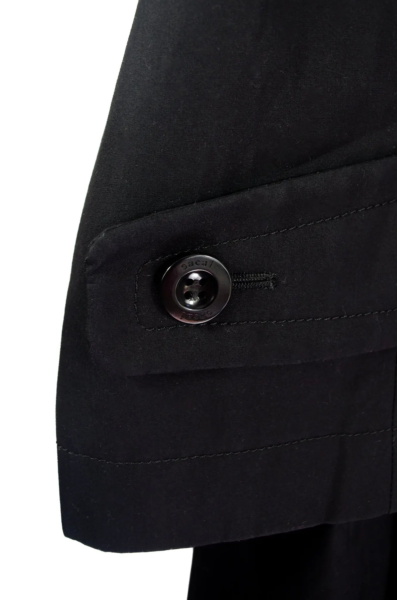 Trench Coat - Sacai 22‑06132 “Pleated‑Back”  (AD 2022) 
