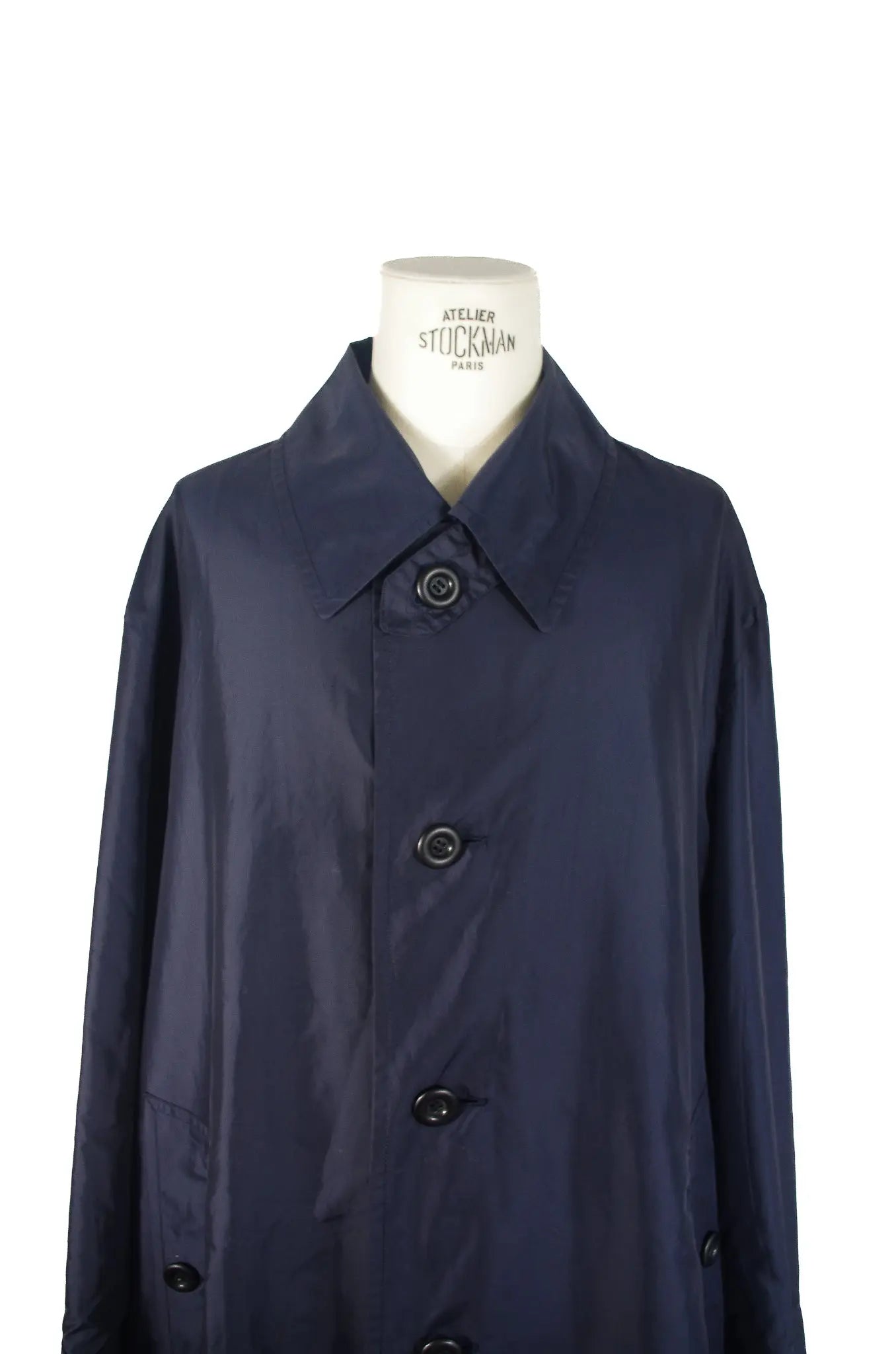 Trench oversize doublé rayé ISSEY MIYAKE - MEDIUM 